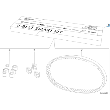 Transmission kit X9 125-1R000434